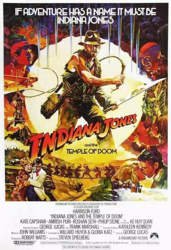 Indiana Jones and the Temple of Doom Cover